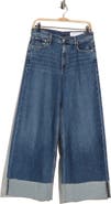 rag & bone Sofie High Waist Cuffed Wide Leg Jeans