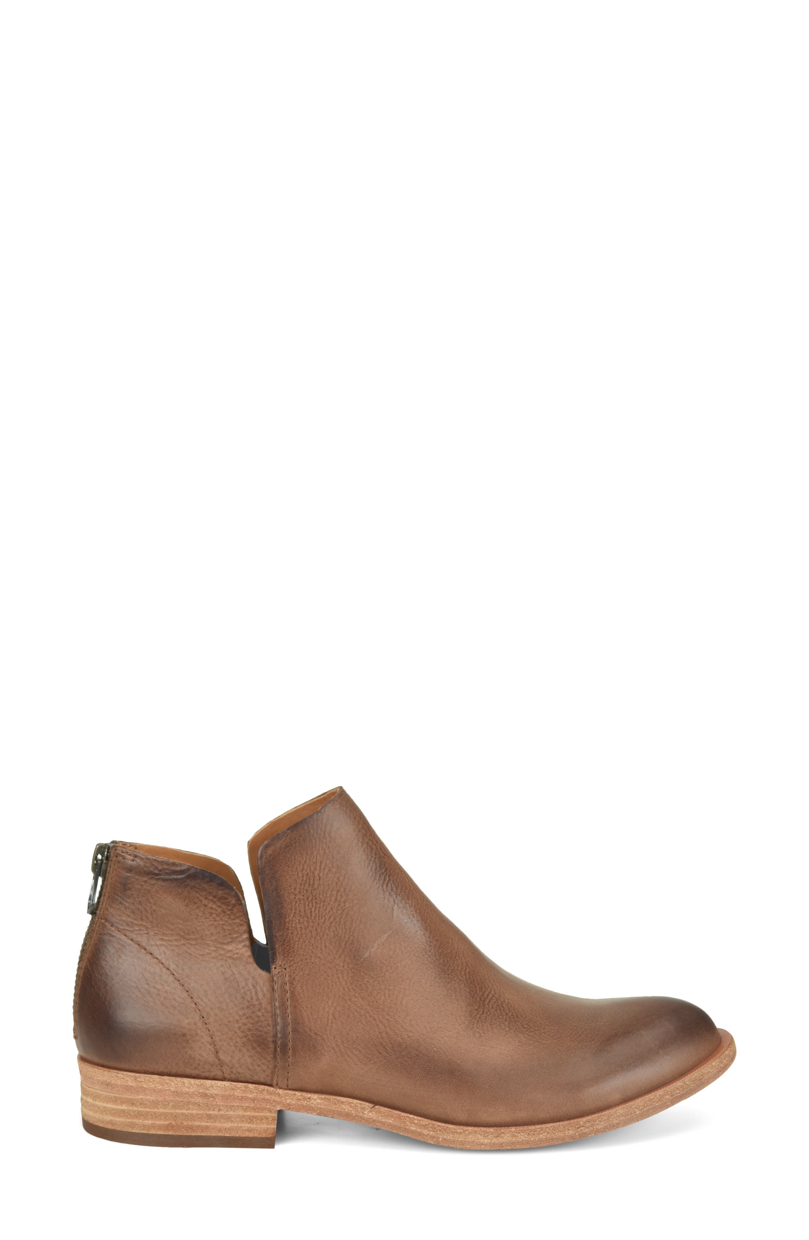 Kork-Ease<sup>®</sup> Renny Leather Bootie, Alternate, color, Brown Leather