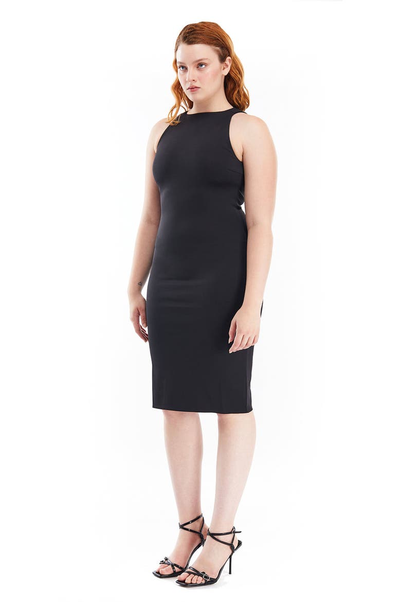 Dina dress, Alternate, color, Black