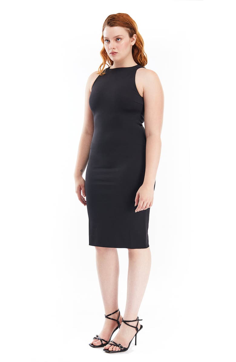 Mother of All Dina dress, Alternate, color, Black