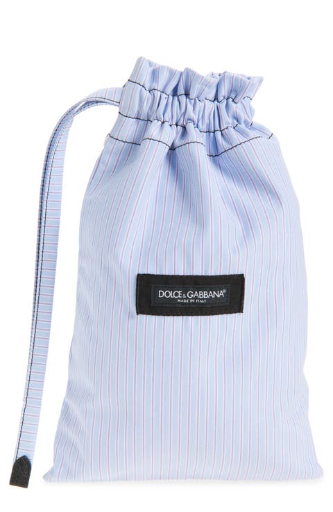 Stripe Poplin Crossbody Bag