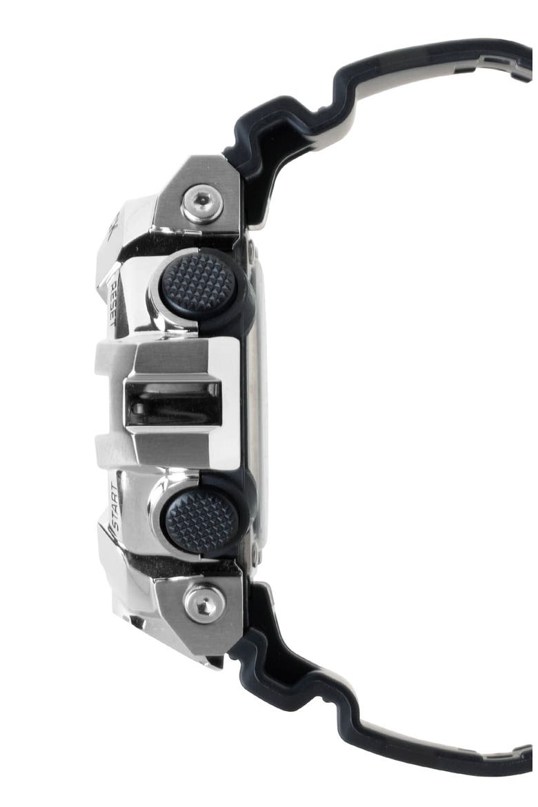 GM700-1A Ana-Digi Bracelet Watch, 53.4mm, Alternate, color, SILVER