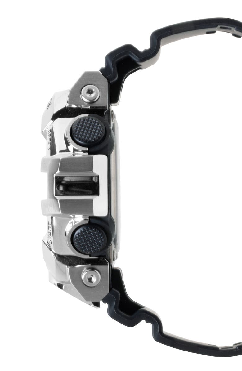 G-SHOCK GM700-1A Ana-Digi Bracelet Watch, 53.4mm, Alternate, color, Silver