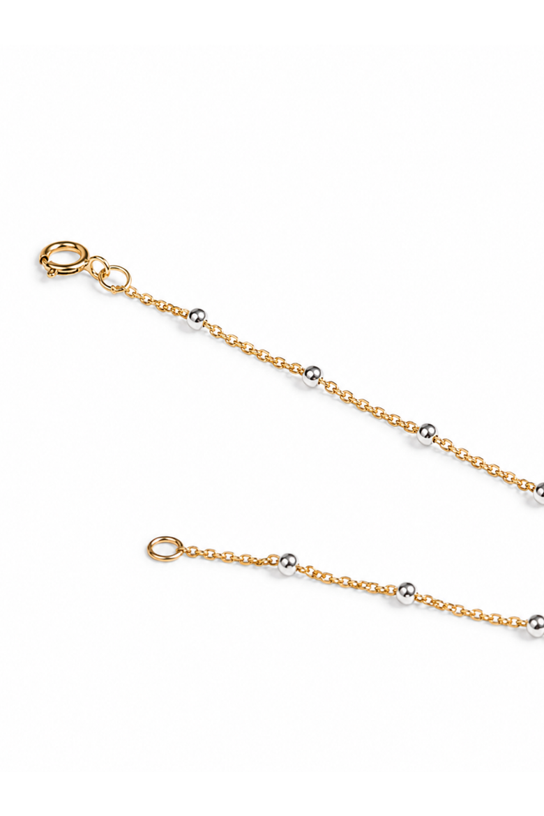 June Satellite Necklace, Alternate, color, Gold