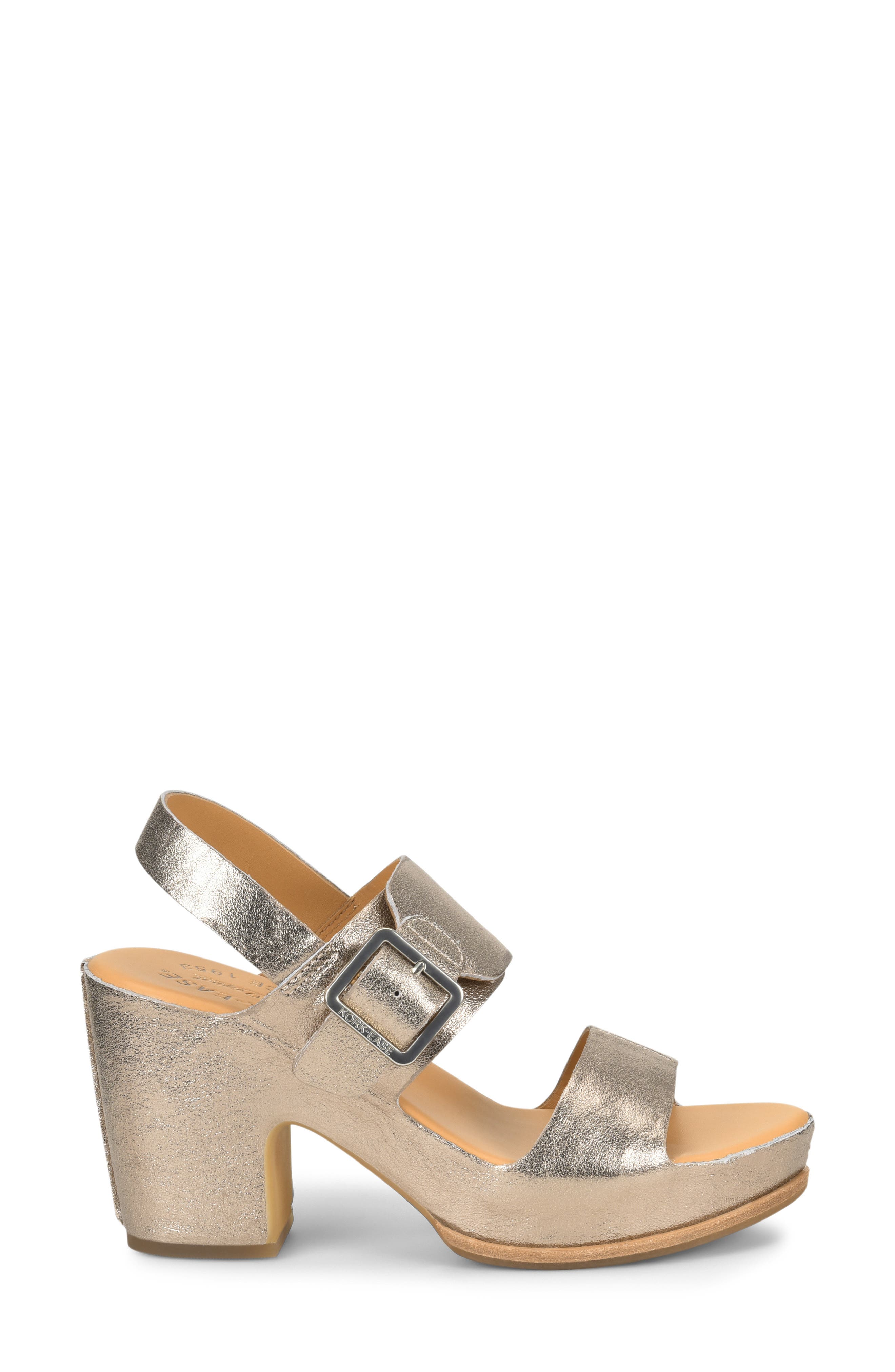 Kork-Ease<sup>®</sup> San Carlos Platform Sandal, Alternate, color, Gold