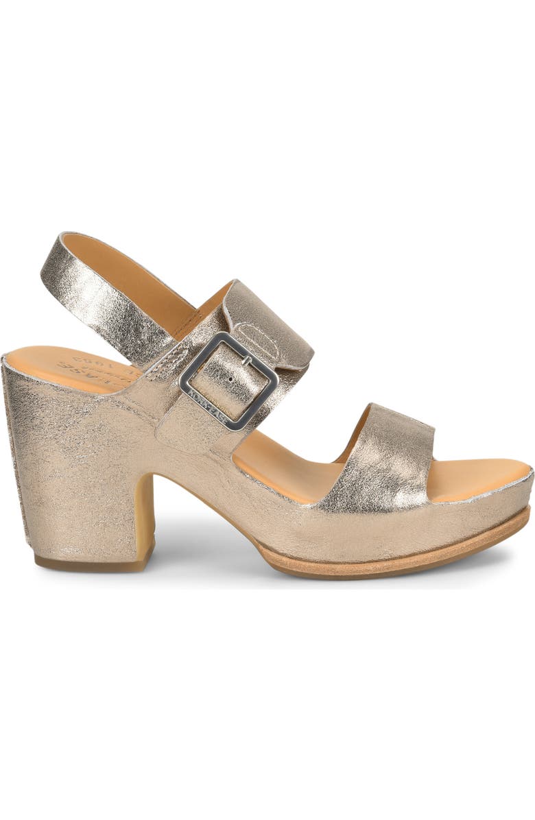 Kork-Ease<sup>®</sup> San Carlos Platform Sandal, Alternate, color, Gold