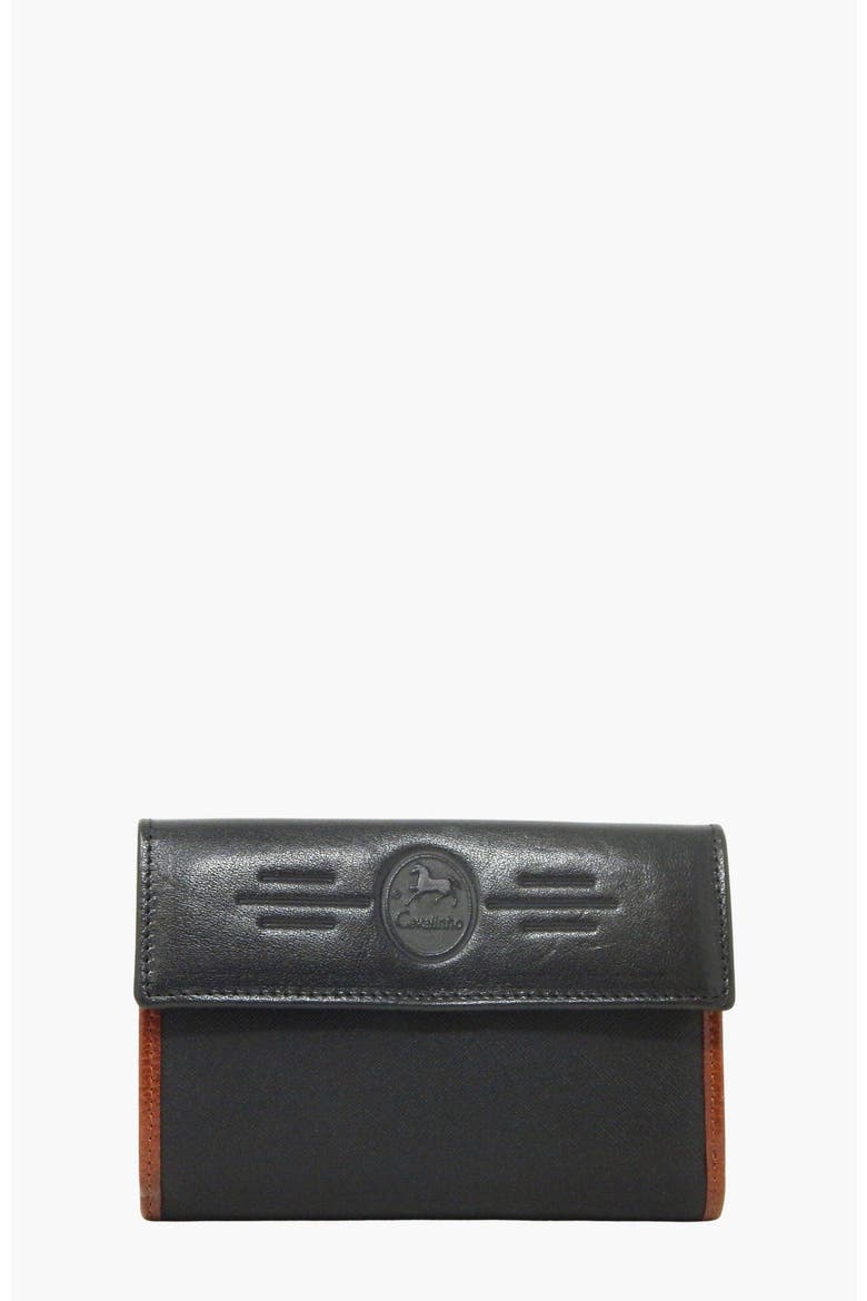 Unique 202 Wallet, Alternate, color, Brown / Black