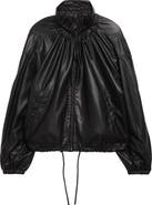 Isabel Marant Étoile Neela Faux Leather Drawstring Jacket