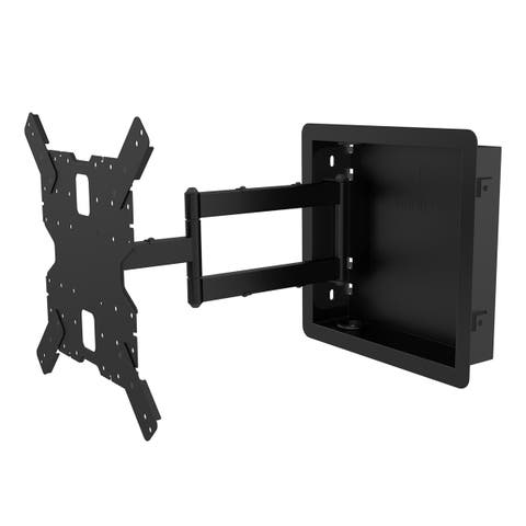 R400 Pro Series Recessed In Wall Full Motion TV Mount for 35"-65" TVs
