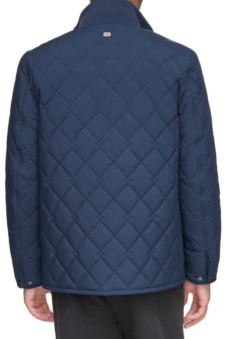 Amberg Water Resistant Jacket, Alternate, color, INK