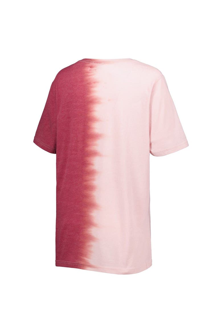 Women's Gameday Couture Cardinal USC Trojans Find Your Groove Split-Dye T-Shirt, Alternate, color, Cardinal