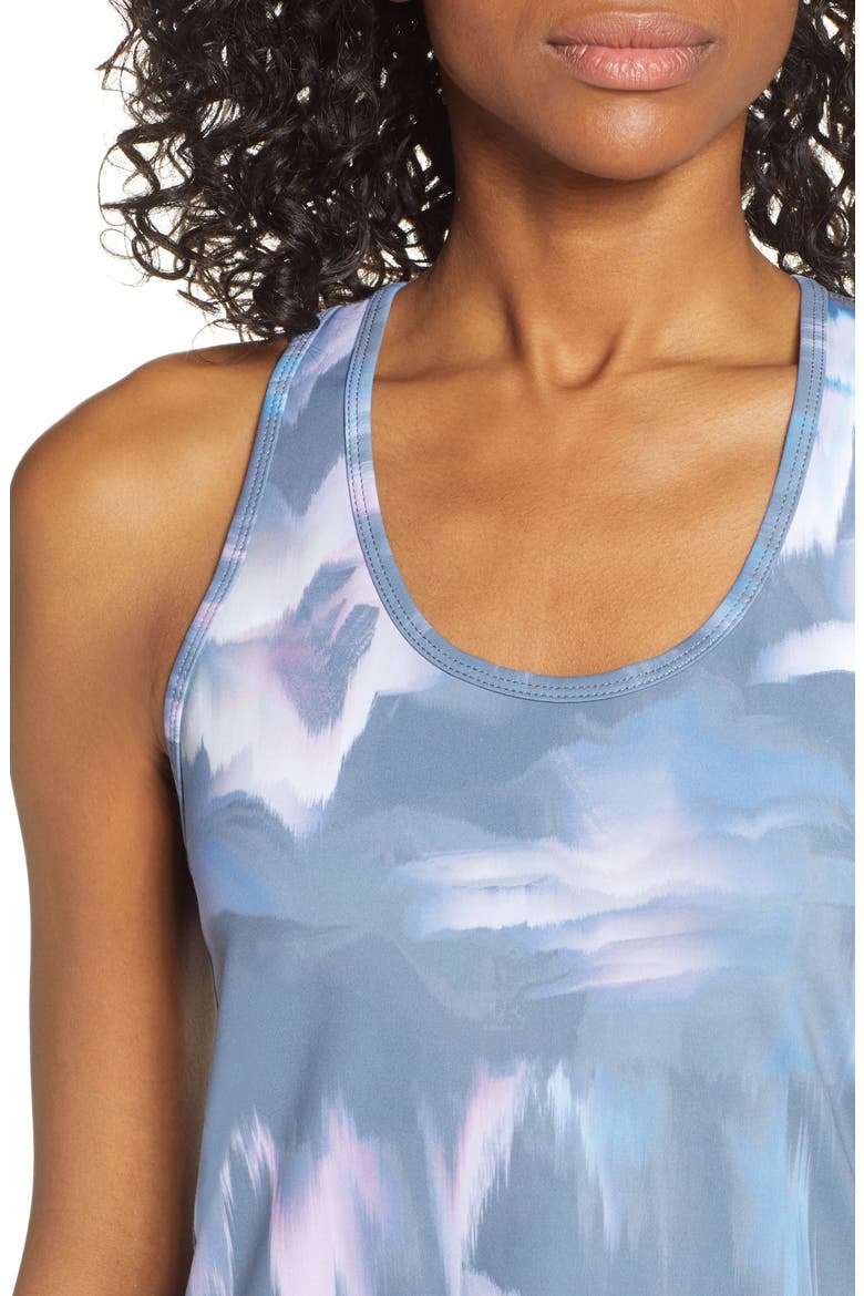 Resolve Racerback Tank, Alternate, color, BLUE VINTAGE FLORAL STATIC PRI