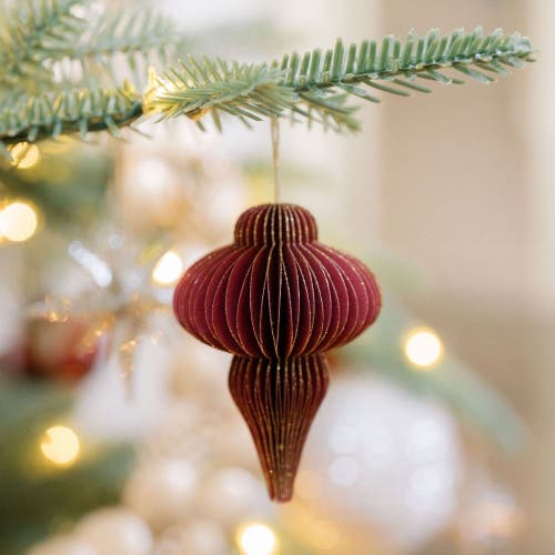 Cg Hunter 3" Paper Honeycomb Assorted Ornament