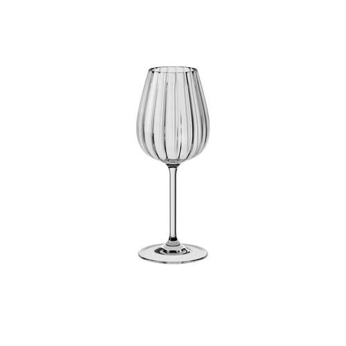 Villeroy & Boch Rose Garden White Wine Glass, Set Of 4 In Clear