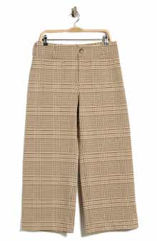 Houndstooth Print Pants