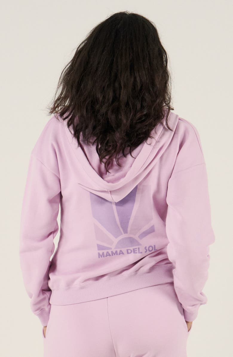 Cache Coeur Maternity and Nursing Hoodie Coconut, Alternate, color, Lilac