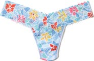 Hanky Panky Print Low Rise Thong