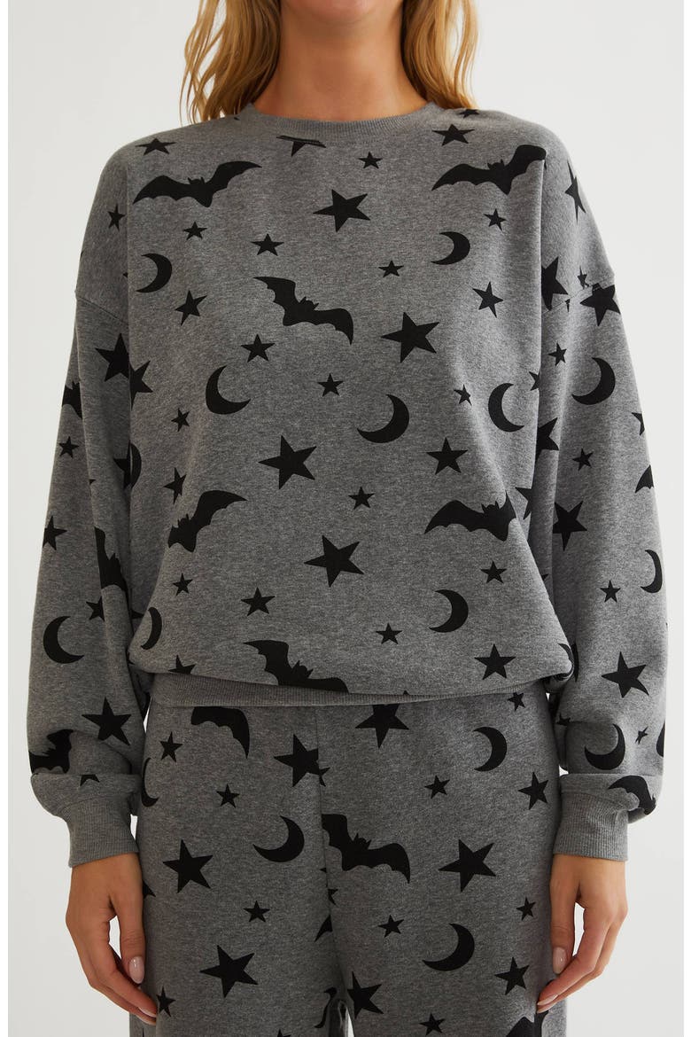 Devyn Oversized Graphic Sweatshirt, Main, color, HALLOWEEN NIGHT