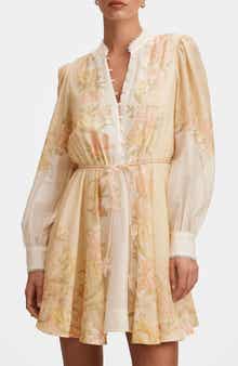 Shyla Floral Long Sleeve Minidress