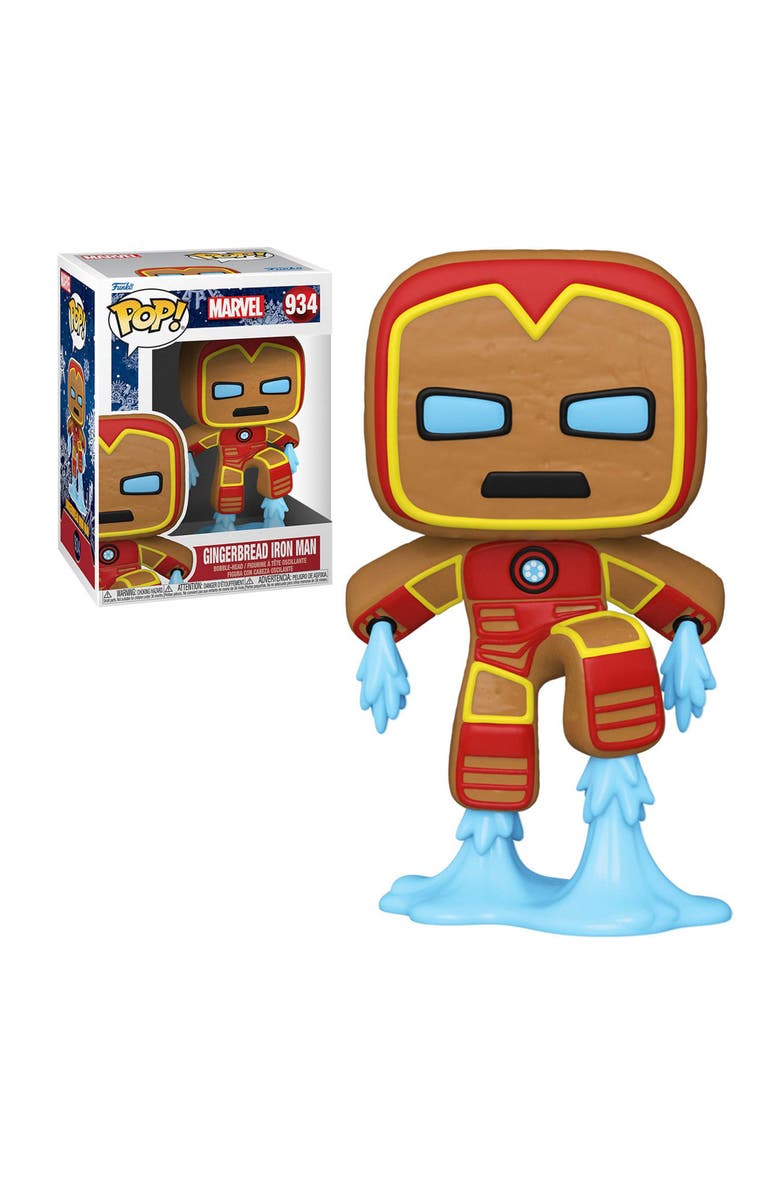 Funko Iron Man (Gingerbread) Marvel Funko Pop! Holiday, Main, color, Multi-Color