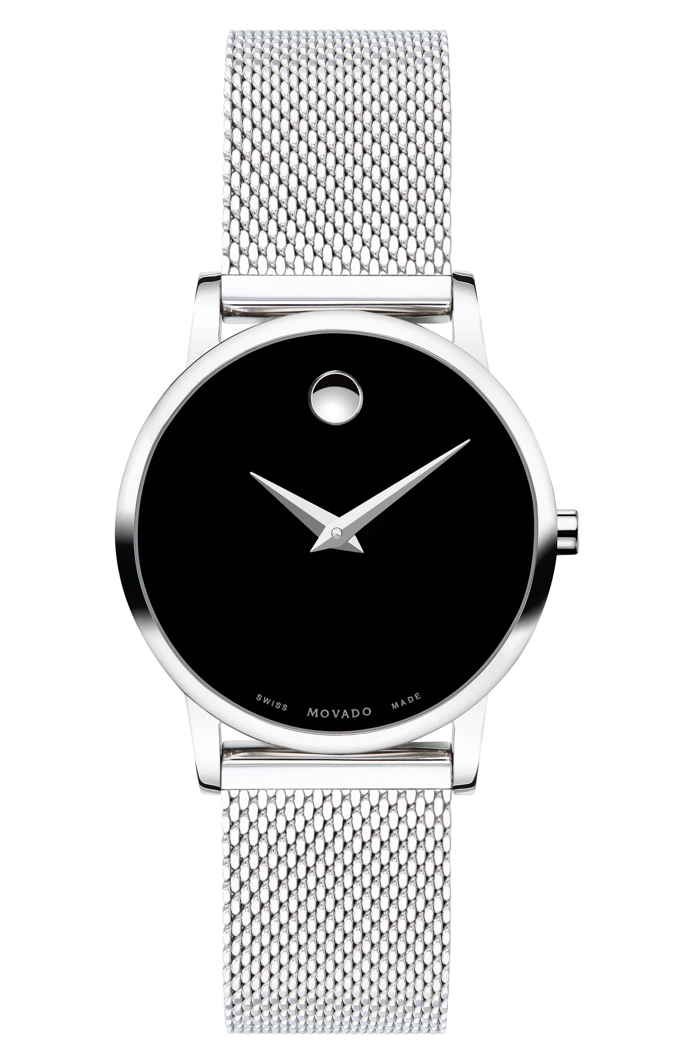 Movado Museum Mesh Strap Watch, 28mm