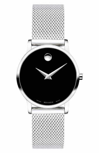 Movado Museum Mesh Strap Watch, 28mm