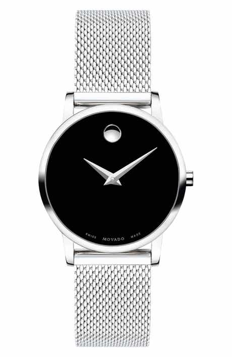Movado Museum Mesh Strap Watch, 28mm