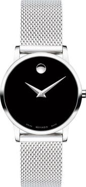 Movado Museum Mesh Strap Watch, 28mm