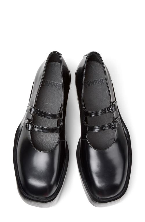 Camper Billie Buckle-strap Pumps In Black