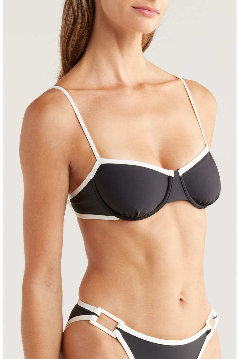 The Jordana Underwire Bikini Top, Alternate, color, NOIR