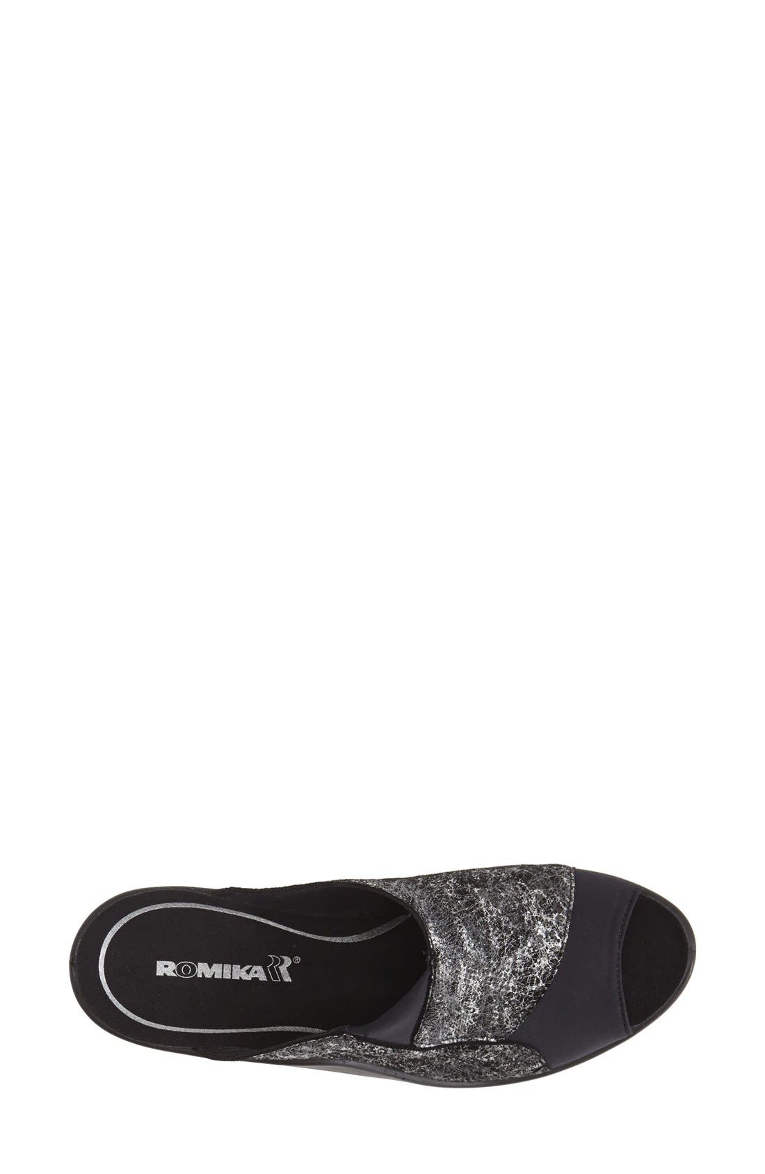 'Mokasetta' Mule, Alternate, color, BLACK/ BLACK