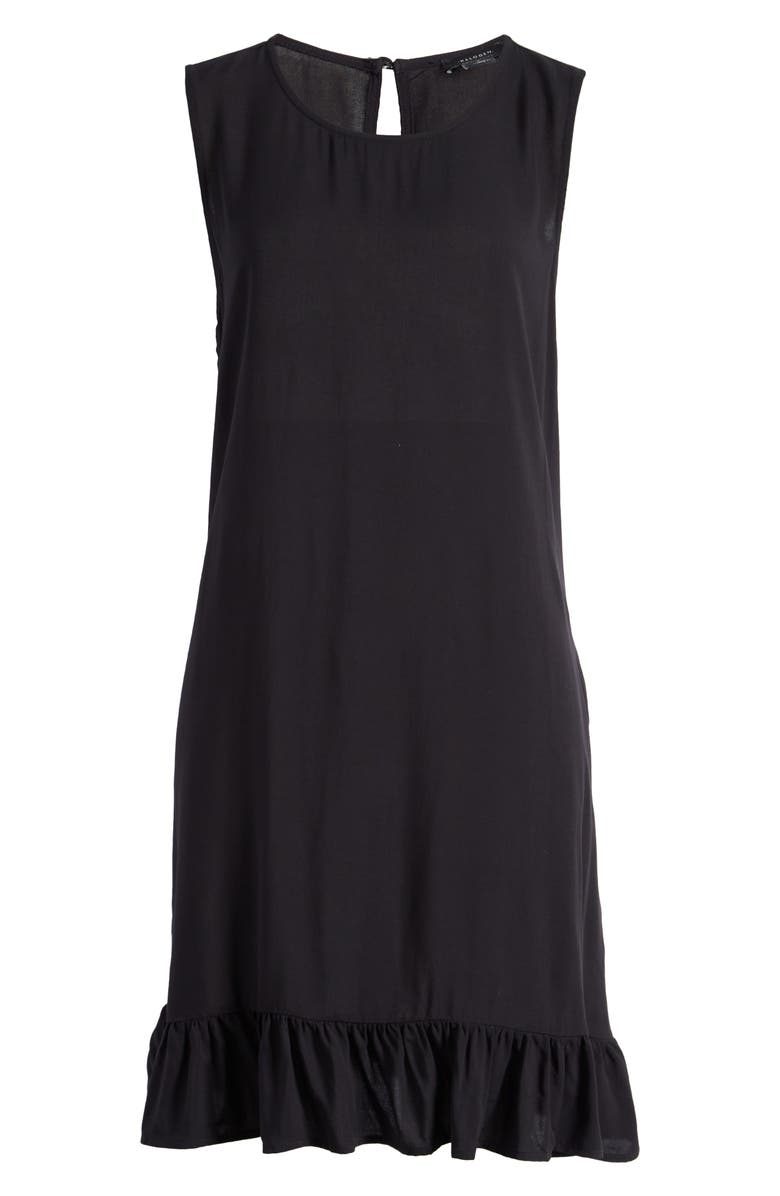 Halogen<sup>®</sup> Sleeveless Shift Dress, Alternate, color, Rich Black