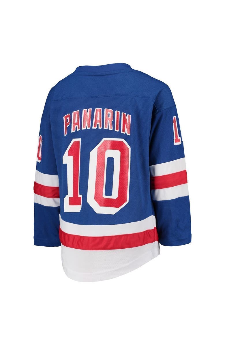 Outerstuff Youth Artemi Panarin Blue New York Rangers Home Replica Player Jersey, Alternate, color,