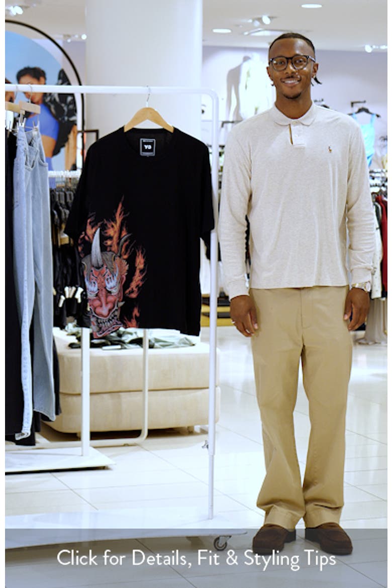 Loose Fit Cotton Graphic T-Shirt video