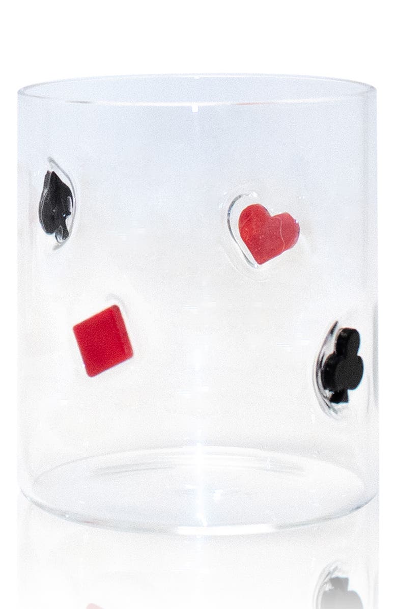 Silver One International 4-Piece Poker Cocktail Set, Alternate, color,