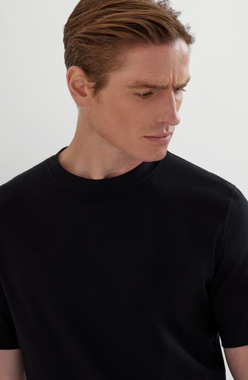 Brunello Cucinelli Double Layer Crewneck T-shirt Featuring Elegant Piping