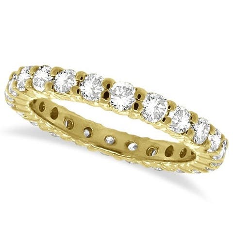 Diamond Eternity Ring Wedding Band 14k (1.07ctw)