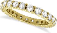 ALLUREZ Diamond Eternity Ring Wedding Band 14k