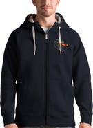 ANTIGUA Men's Antigua Charcoal UAB Blazers Victory Full-Zip Hoodie