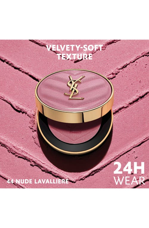 Saint Laurent Yves Make Me Blush Bold Blurring Powder Blush In 44 Nude Lavalliere