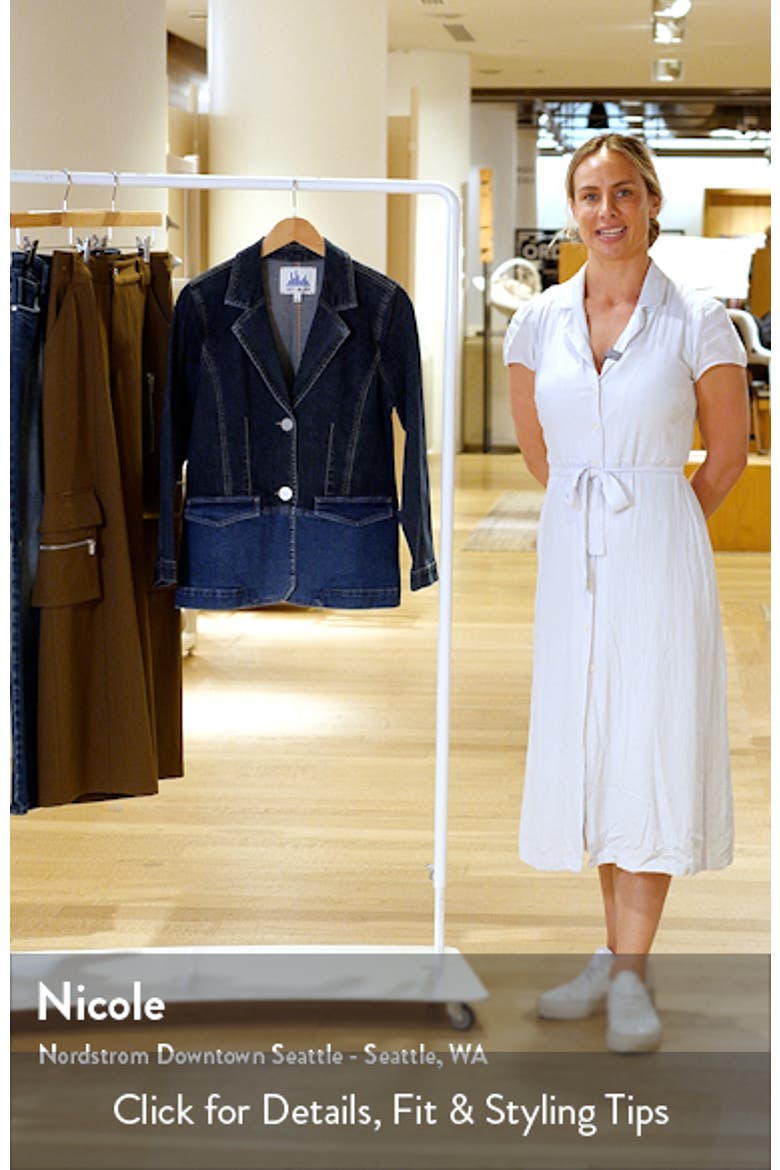 Two-Tone Denim Blazer video