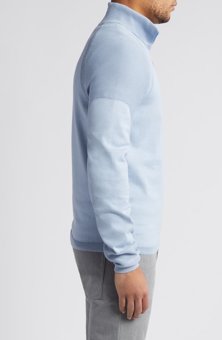 BOSS Perform-X Quarter Zip Pullover, Alternate, color, Open Bu