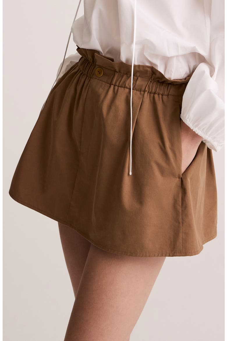 Mid Rise Pull-On Skort, Alternate, color, ALMONDINE