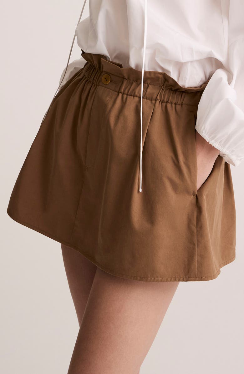 Vince Mid Rise Pull-On Skort, Alternate, color, Almondine