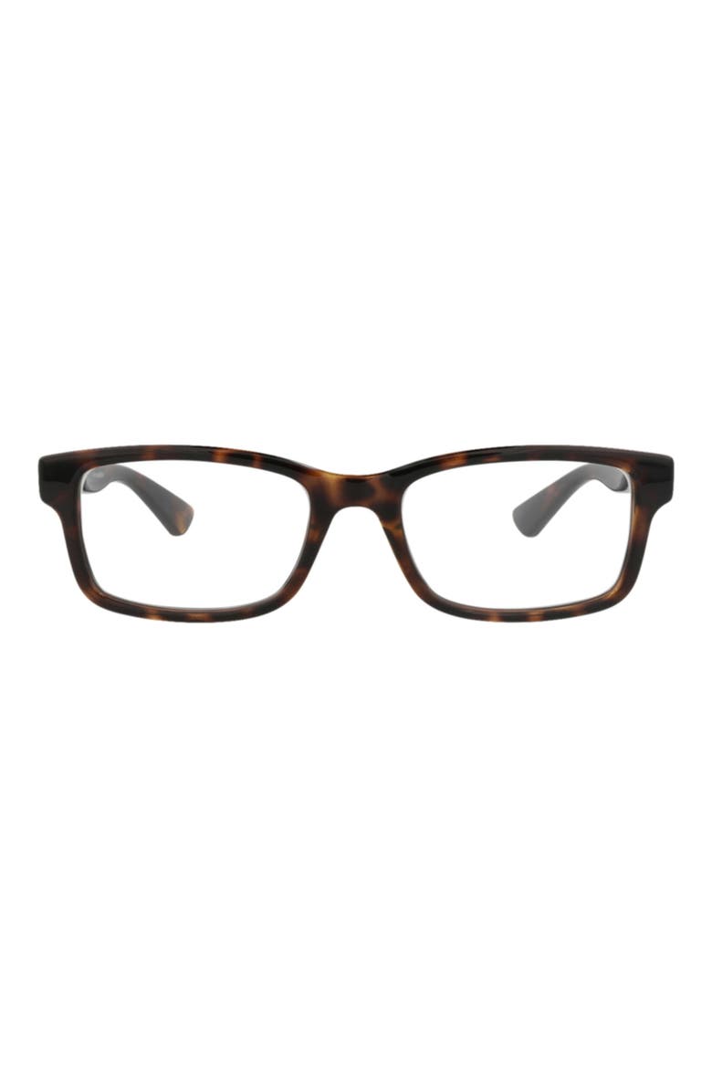 54mm Rectangle Optical Frames, Main, color, HAVANA HAVANA TRANSPARENT