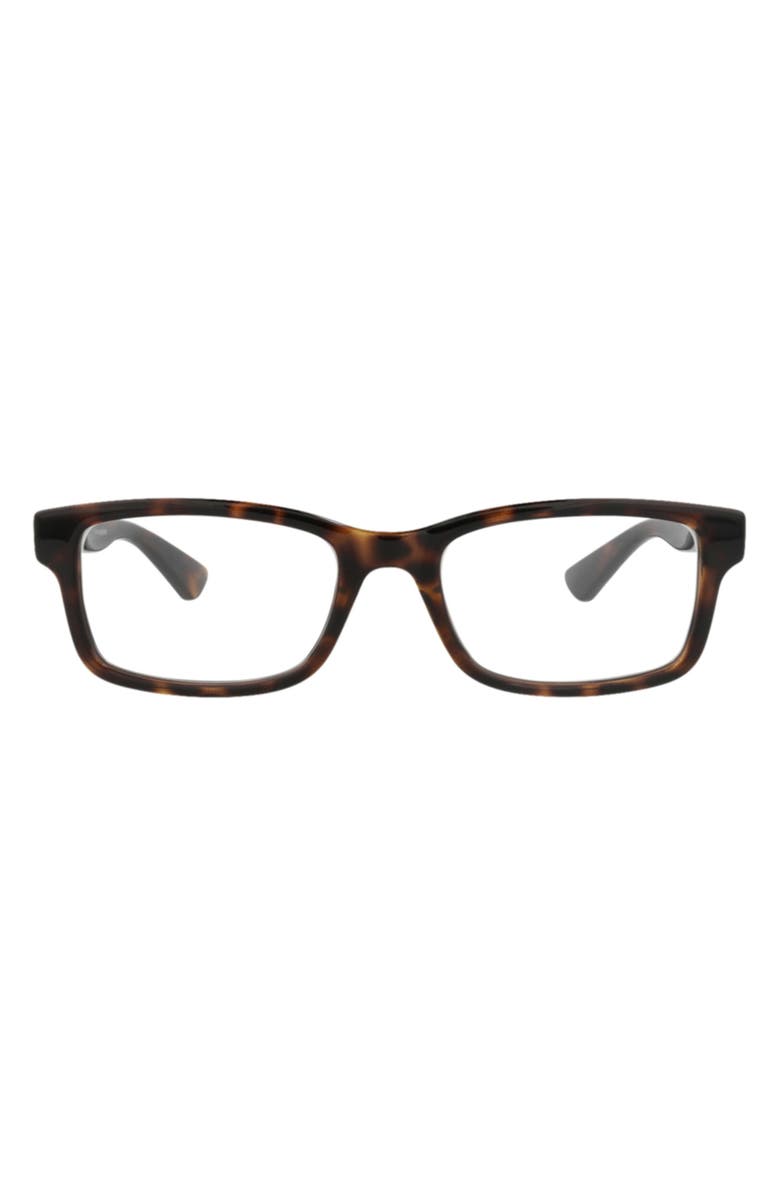 Gucci 54mm Rectangle Optical Frames, Main, color, 
