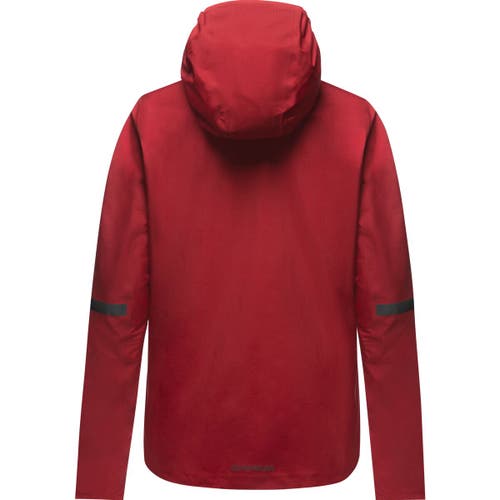 Gorewear Lupra 2.0 Gore-tex Hooded Jacket In Red