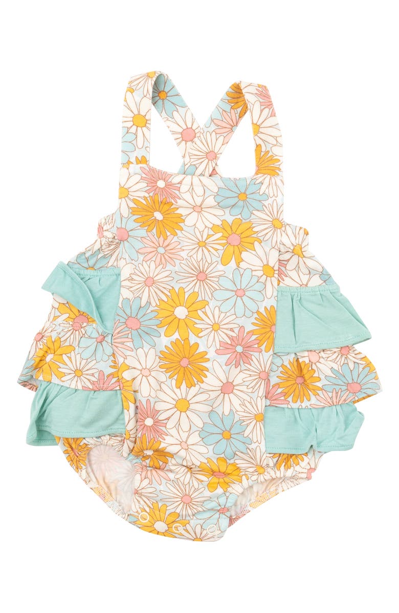 Angel Dear Good Vibes Ruffle Bodysuit, Main, color,