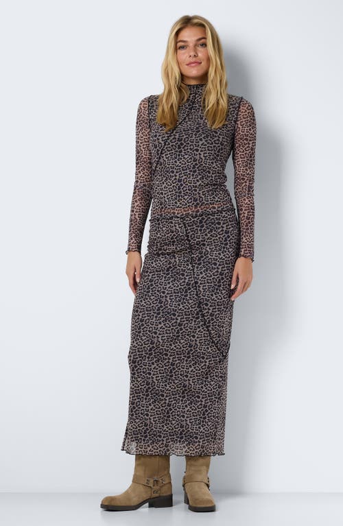 NOISY MAY NOISY MAY STEFFI MESH MAXI SKIRT 
