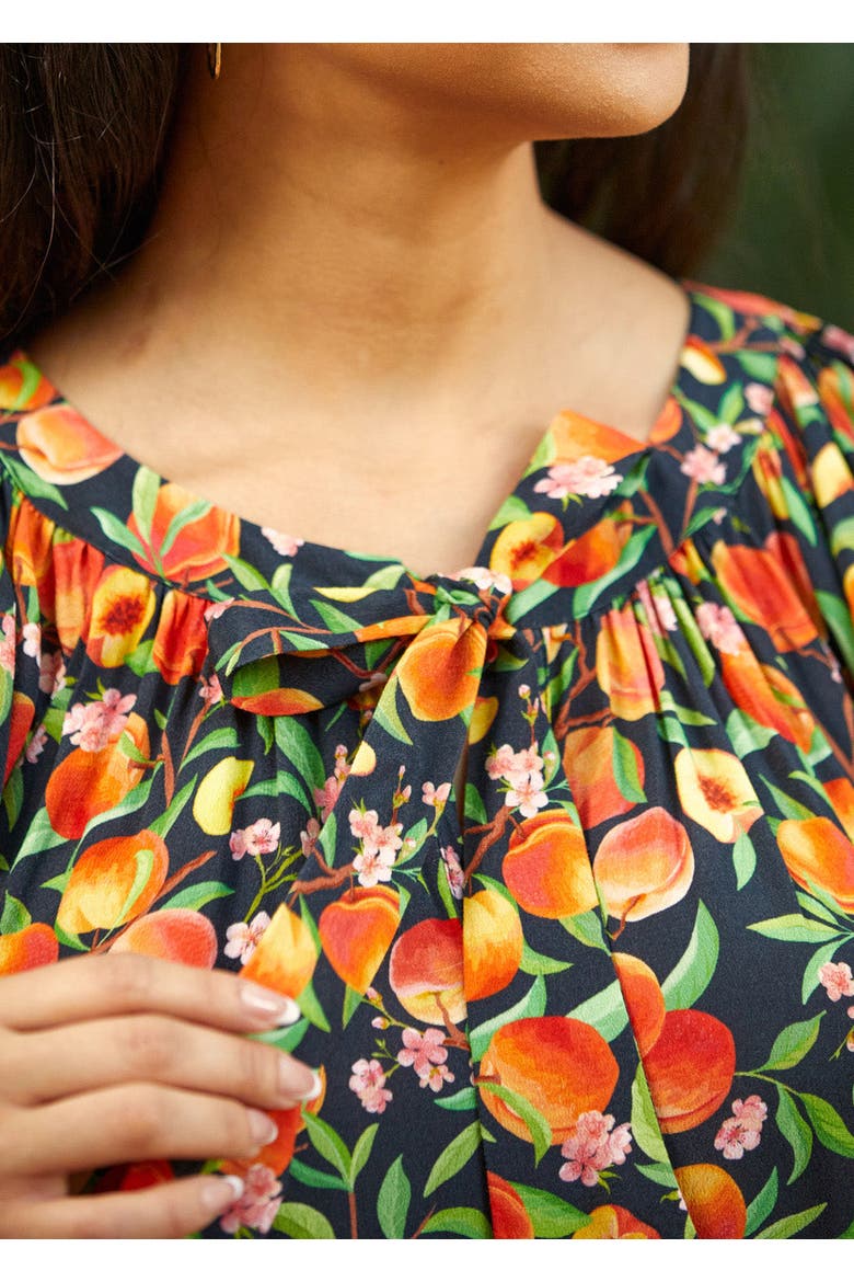 Sweet as Can Be Ruffle Top, Alternate, color, Just Peachy